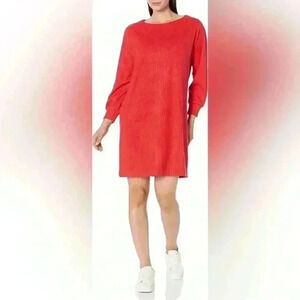 Nic+ Zoe COZY RIB DRESS Size L NEW